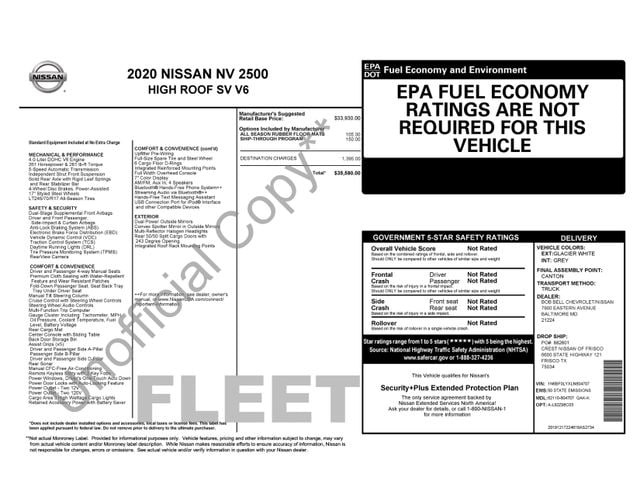 nissan nv cargo 2020 1N6BF0LYXLN804707 image nissan nv cargo 2020 1N6BF0LYXLN804707 image